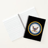 US-Marine | Navy Emblem Notizblock (Innenseite)