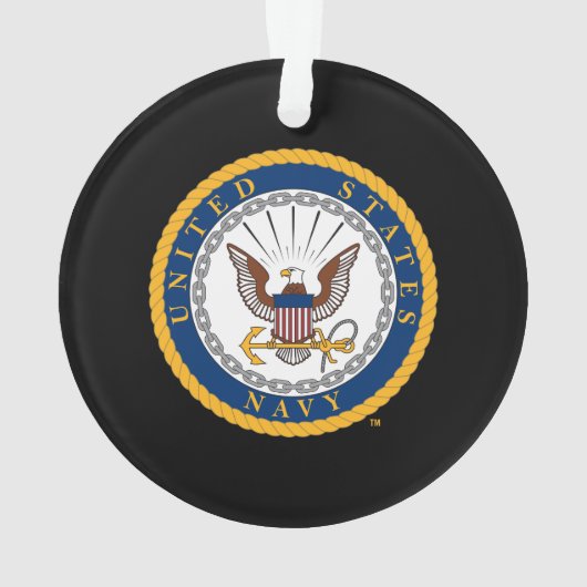 US-Marine | Navy Emblem Ornament (Rückseite)