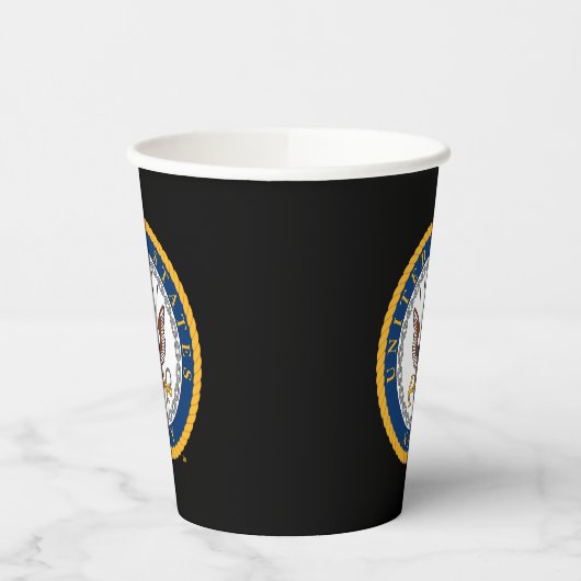 US-Marine | Navy Emblem Pappbecher (Links)