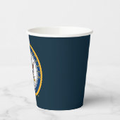 US-Marine | Navy Emblem Pappbecher (Links)