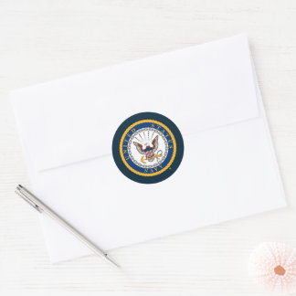 US-Marine | Navy Emblem Runder Aufkleber
