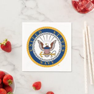 US-Marine   Navy Emblem Serviette
