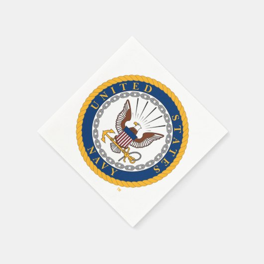 US-Marine | Navy Emblem Serviette (Ecke)