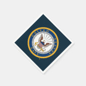 US-Marine | Navy Emblem Serviette (Ecke)