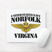 US MARINE Norfolk Virgina Mousepad (Mit Mouse)