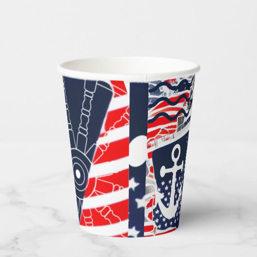 US-Marine Pappbecher (Rechts)