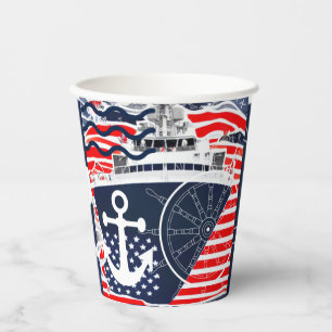 US-Marine Pappbecher