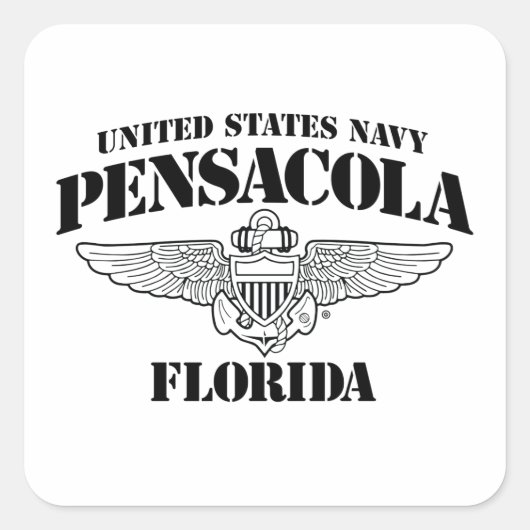 US MARINE Pensacola Florida Sticker (Vorderseite)