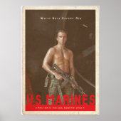 US Marine Recruitment Poster (Vorne)