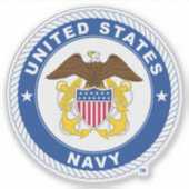 US-Marine | Referent Wappen Aufkleber (Vorderseite)