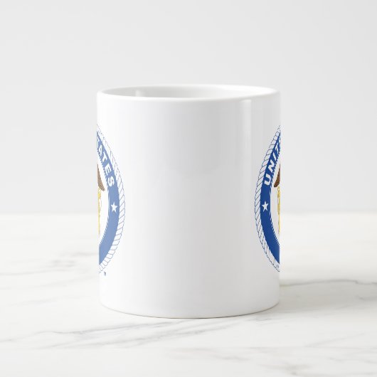 US-Marine | Referent Wappen Jumbo-Tasse (Vorderseite)