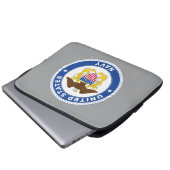 US-Marine | Referent Wappen Laptopschutzhülle (Vorne Knopf)