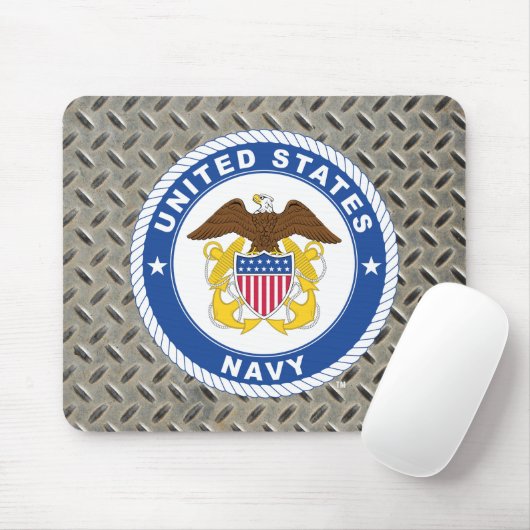 US-Marine | Referent Wappen Mousepad (Mit Mouse)