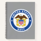 US-Marine | Referent Wappen Notizblock (Vorderseite)