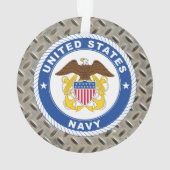 US-Marine | Referent Wappen Ornament (Rückseite)