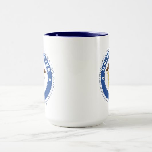 US-Marine | Referent Wappen Tasse (Zentrum)