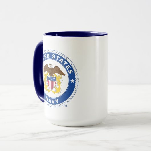 US-Marine | Referent Wappen Tasse (Vorderseite Links)