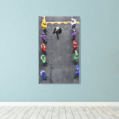 US-Marine Regenbogenhälften Leinwanddruck (Insitu (Holzboden))