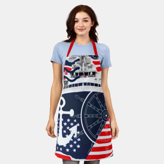 US-Marine Schürze (Getragen)