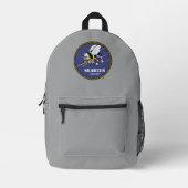 US-Marine | Seabees Bedruckter Rucksack (Vorderseite)
