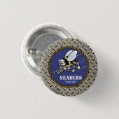US-Marine | Seabees Button (Vorne & Hinten)