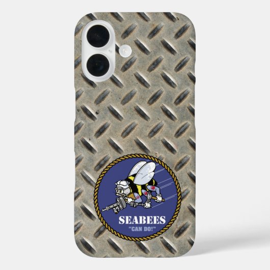 US-Marine | Seabees Case-Mate iPhone Hülle (Rückseite)