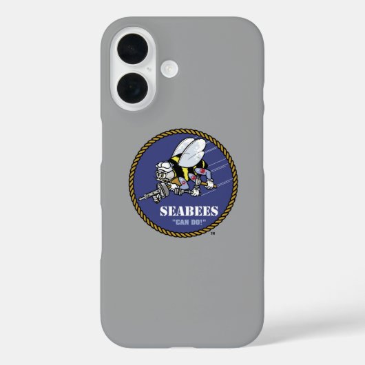 US-Marine | Seabees Case-Mate iPhone Hülle (Rückseite)