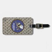 US-Marine | Seabees Gepäckanhänger (Vorderseite horizontal)