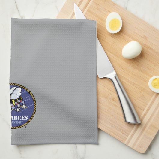 US-Marine | Seabees Geschirrtuch (Viertel Falte)