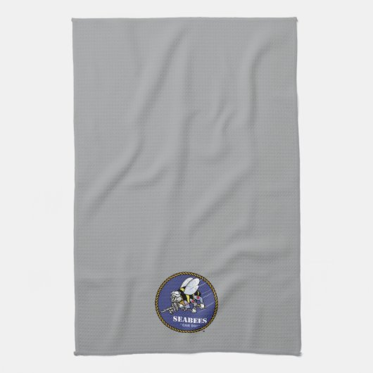 US-Marine | Seabees Geschirrtuch (Vertikal)