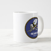 US-Marine | Seabees Jumbo-Tasse (Vorderseite Rechts)