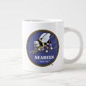 US-Marine | Seabees Jumbo-Tasse (Rechts)