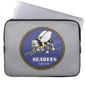 US-Marine | Seabees Laptopschutzhülle (Vorderseite)