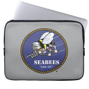 US-Marine Seabees Laptopschutzhülle