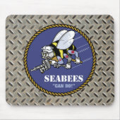 US-Marine | Seabees Mousepad (Vorne)