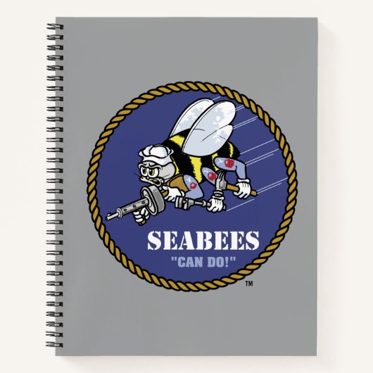 US-Marine | Seabees Notizblock (Vorderseite)