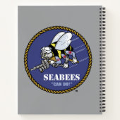 US-Marine | Seabees Notizblock (Rückseite)