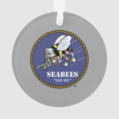 US-Marine | Seabees Ornament (Rückseite)