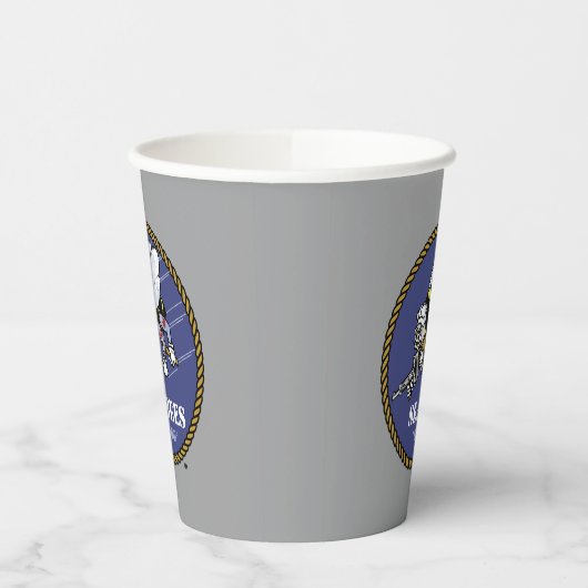 US-Marine | Seabees Pappbecher (Links)