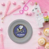 US-Marine | Seabees Pappteller (Party)