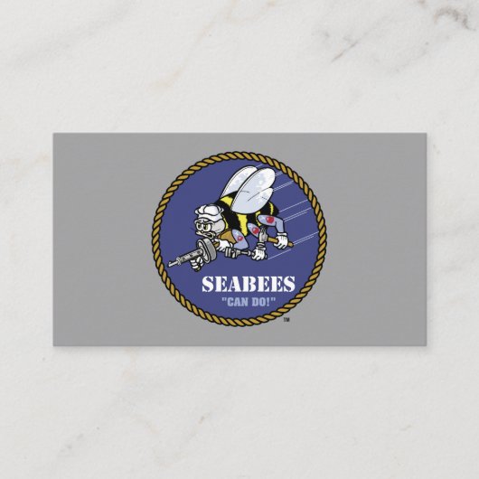 US-Marine | Seabees Platzkarte (Vorderseite)