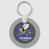 US-Marine | Seabees Schlüsselanhänger (Vorderseite)