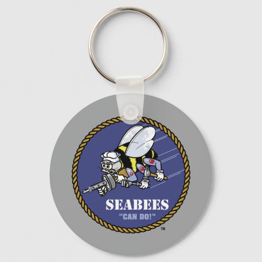 US-Marine | Seabees Schlüsselanhänger (Vorderseite)