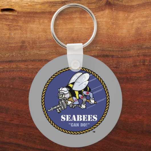 US-Marine | Seabees Schlüsselanhänger (Rückseite)
