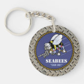 US-Marine | Seabees Schlüsselanhänger (Vorderseite)