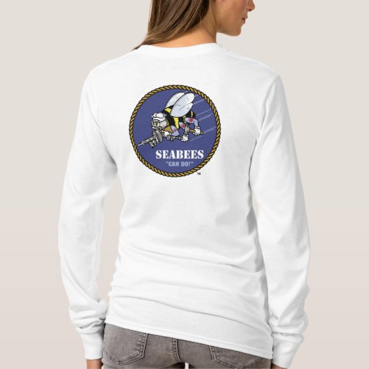 US-Marine | Seabees T-Shirt (Rückseite)