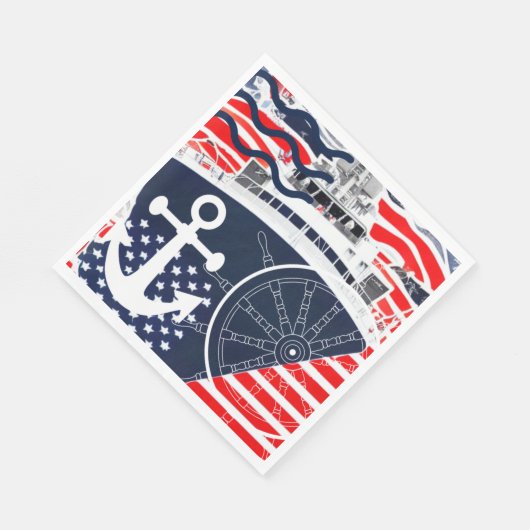 US-Marine Serviette (Ecke)