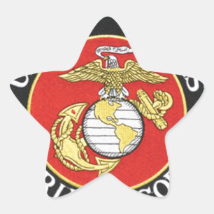 US Marine Siegel Stern-Aufkleber