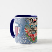 US-Marine Tasse (Vorderseite Links)