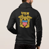 US MARINE Zipper Hoodie (Rückseite)
